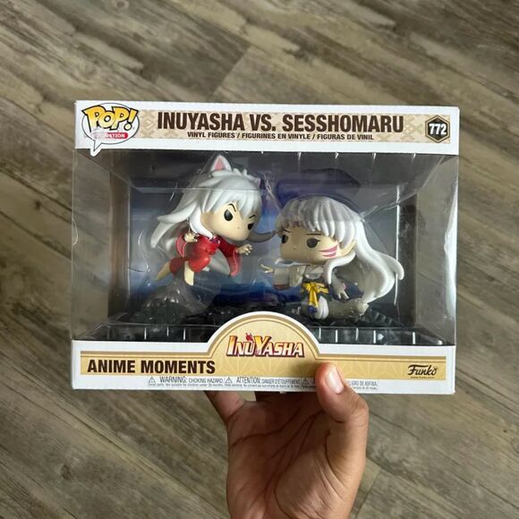 Inuyasha vs Sesshomaru Funko Pop! #772 Animation Vinyl Figure Brand New! - Picture 1 of 6